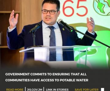 Govt ensuring all has potable water